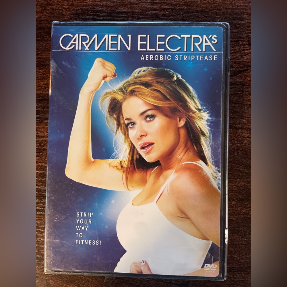 Carmen Electra's Aerobic Striptease (2013/color/53 min.) DVD NEW SEALED